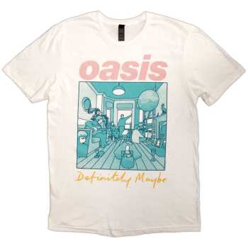Merce Oasis: Oasis Unisex T-shirt: Definitely Maybe Illustration Colour (small) S