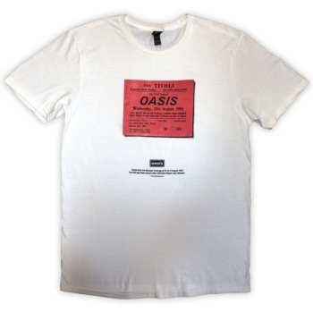 Merch Oasis: Maglietta Definitely Maybe Ticket Stub