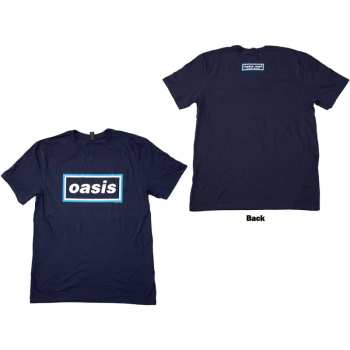 Merce Oasis: Oasis Unisex T-shirt: Maine Road Event Logo (back Print) (small) S
