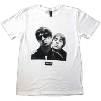 Merce Oasis: Oasis Unisex T-shirt: Noel & Liam Square Photo (small) S