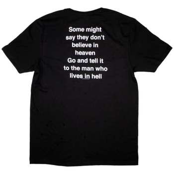 Merce Oasis: Oasis Unisex T-shirt: Some Might Say Lyric (back Print) (small) S