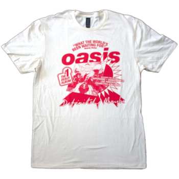 Merch Oasis: Maglietta What The World's Been Waiting For