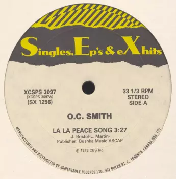 Earth, Wind & Fire: La La Peace Song / Sun Goddess