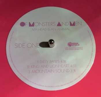 2LP Of Monsters And Men: My Head Is An Animal CLR