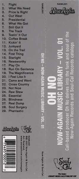 CD Oh No: Oh No Vs. Now-Again LTD