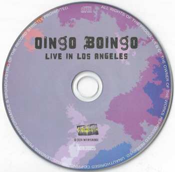 CD Oingo Boingo: Live In Los Angeles