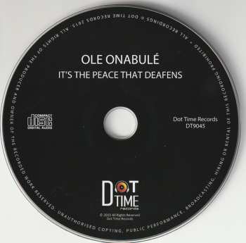 CD Ola Onabule: It's The Peace That Deafens 