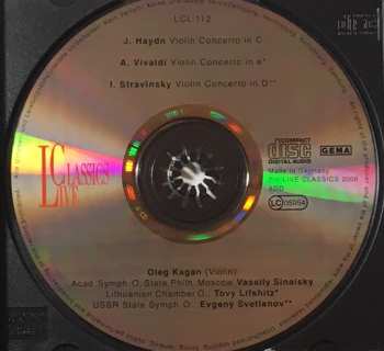 CD Igor Stravinsky: Violin Concertos