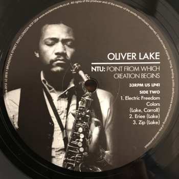 LP Oliver Lake: NTU: Point From Which Creation Begins
