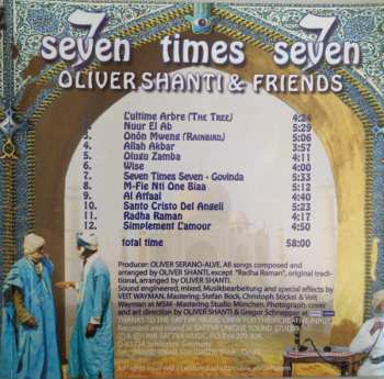 CD Oliver Shanti & Friends: Seven Times Seven