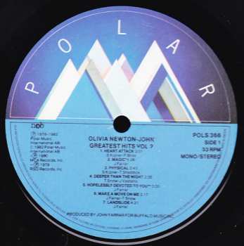 LP Olivia Newton-John: Olivia's Greatest Hits Vol. 2