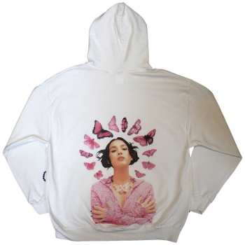 Merce Olivia Rodrigo: Olivia Rodrigo Unisex Pullover Hoodie: Butterfly Halo (back Print & Ex-tour) (small) S