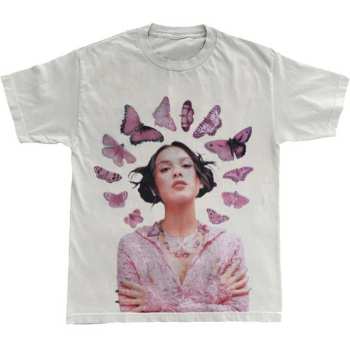 Merce Olivia Rodrigo: Olivia Rodrigo Unisex T-shirt: Butterfly Halo (ex-tour) (large) L