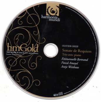 CD Antje Weithaas: Sonate De Requiem / Trio Avec Piano