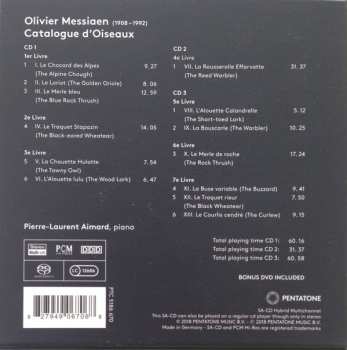 DVD/Set di cofanetti/3SACD Olivier Messiaen: Catalogue D'Oiseaux