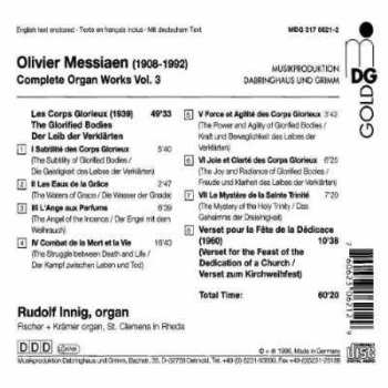 CD Olivier Messiaen: Complete Organ Works Vol. 3