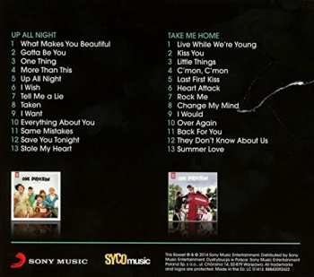 2CD/Set di cofanetti One Direction: Up All Night / Take Me Home