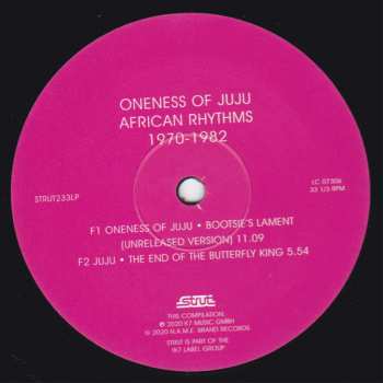 3LP Oneness Of Juju: African Rhythms 1970-1982