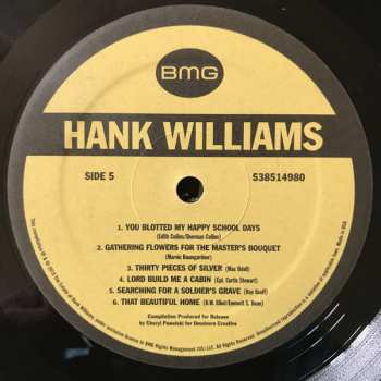3LP Hank Williams: Only Mother's Best