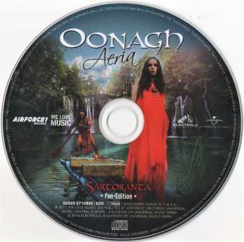 CD Oonagh: Aeria - Sartoranta-Fan Edition