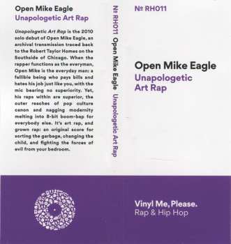 2LP Open Mike Eagle: Unapologetic Art Rap CLR