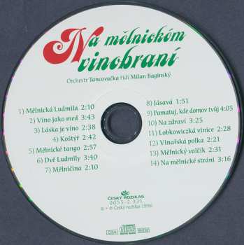 CD Orchestr Tancovačka: Na Mělnickém Vinobraní
