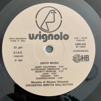 LP Orchestra Silvano Chimenti: Disco Music LTD