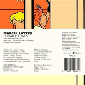 2CD Orchestre Des Frivolités Parisiennes: Le Diable à Paris