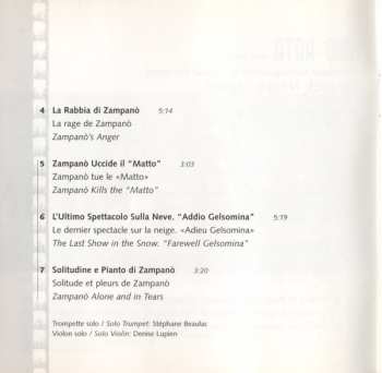 CD Nino Rota: La Strada / Concertos