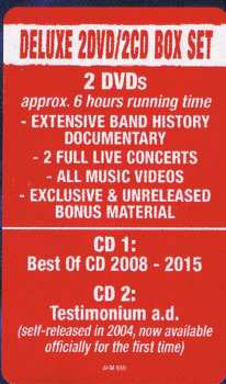 2CD/2DVD/Set di cofanetti Orden Ogan: The Book Of Ogan DLX