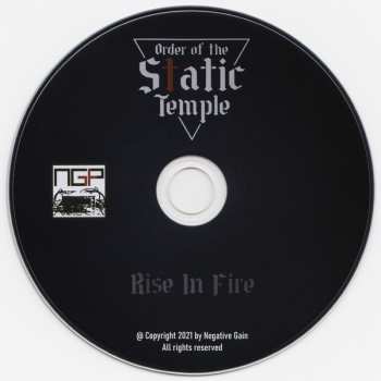 CD Order Of The Static Temple: Rise In Fire