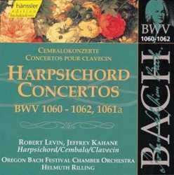 Album Oregon Bach Festival Orchestra: Harpsichord Concertos