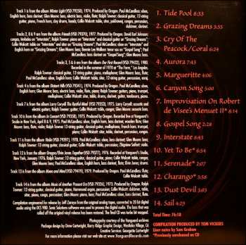 CD Oregon: Best Of The Vanguard Years