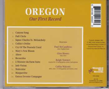 CD Oregon: Our First Record