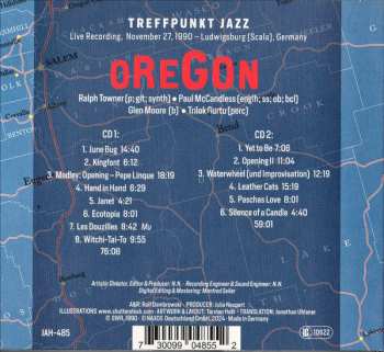 2CD Oregon: Treffpunkt Jazz • Ludwigsburg 1990