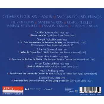CD Orford Six Pianos: Orford Six Pianos
