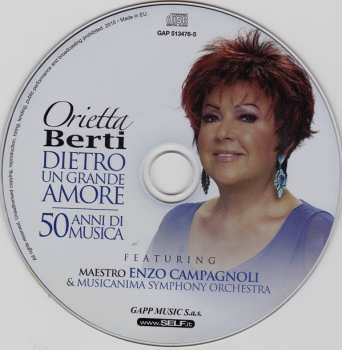 5CD/Set di cofanetti Orietta Berti: Dietro Un Grande Amore (50 Anni Di Musica)