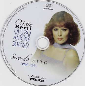 5CD/Set di cofanetti Orietta Berti: Dietro Un Grande Amore (50 Anni Di Musica)