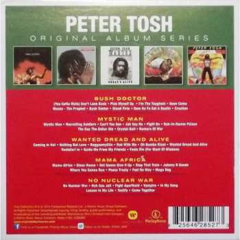 5CD/Set di cofanetti Peter Tosh: Original Album Series