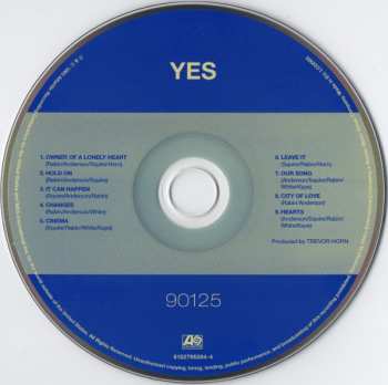 5CD/Set di cofanetti Yes: Original Album Series