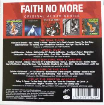5CD/Set di cofanetti Faith No More: Original Album Series