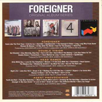 5CD/Set di cofanetti Foreigner: Original Album Series
