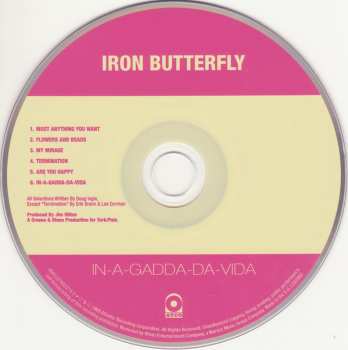 5CD/Set di cofanetti Iron Butterfly: Original Album Series