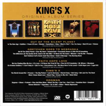 5CD/Set di cofanetti King's X: Original Album Series