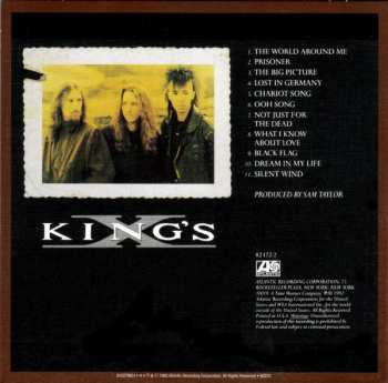 5CD/Set di cofanetti King's X: Original Album Series