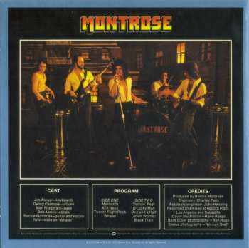 5CD/Set di cofanetti Montrose: Original Album Series