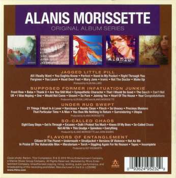 5CD/Set di cofanetti Alanis Morissette: Original Album Series