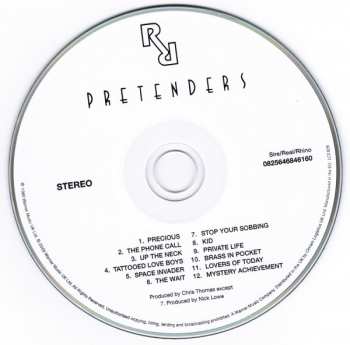 5CD/Set di cofanetti The Pretenders: Original Album Series