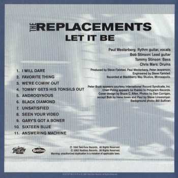 5CD/Set di cofanetti The Replacements: Original Album Series