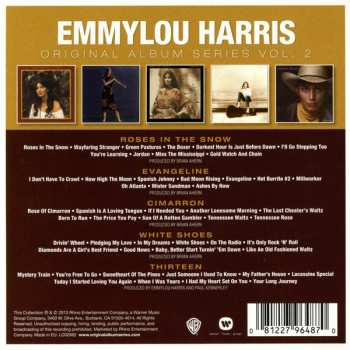 5CD/Set di cofanetti Emmylou Harris: Original Album Series Vol.2
